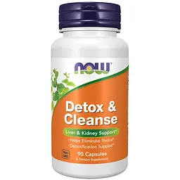 Очищувальний комплекс Now Foods Detox & Cleanse 90 капсул