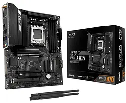 Материнська плата AsRock X870 PRO-A WIFI (X870 PRO-A WIFI) (Socket AM5, AMD X870, ATX) - мініатюра 6