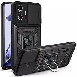 Чохол Ummi Camshield Serge Ring для Xiaomi 11T / 11T Pro Чорний / Black
