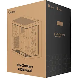 Корпус Ocypus Iota C70 Curve ARGB White (IOTA-C70-WHD400CD-GL) [165776] - мініатюра 11