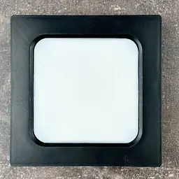Світильник LED даунлайт Violux FRAME 6W 4200K квадрат IP20 чорний ( 121172 ) - мініатюра 2