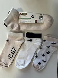 Шкарпетки жіночі Esmara U.S.Grand Polo Equipment &Apparel 39-42 3 шт.