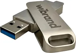 Накопичувач SSD Wibrand SSD Wolf 1TB USB 3.2 Gen.2 Type-C/Type-A Read/Write 1000MB/s Silver (WIEXSSD/WO1TB) - мініатюра 4