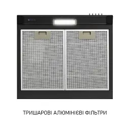 Витяжка плоска Minola HPL 522 BL - мініатюра 6