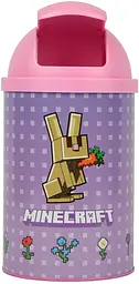 Настільний контейнер для сміття Yes Minecraft Spring металевий 10х18 см (708570) - мініатюра 2