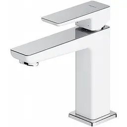 Змішувач для раковини Omnires Parma white (PM7410CRB)