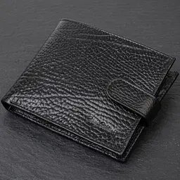 Стильний чоловічий гаманець горизонтального формату з натуральної шкіри Tony Bellucci 22015 чорний
