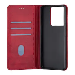 Чохол-книжка Premium Xiaomi Redmi Note 13 5G Dark Red - мініатюра 2