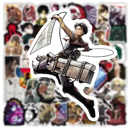 Стікерпак GeekLand Attack on Titan 50 штук - мініатюра 3