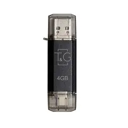 Флеш накопичувач USB 4Gb T G Star TG009TC, чорний, Type-C/USB 2.0 (TG009TC-4GBK)
