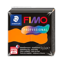 Пластика Professional оранжева 57г Fimo