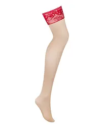 Панчохи Obsessive Lacelove stockings M/L - мініатюра 3