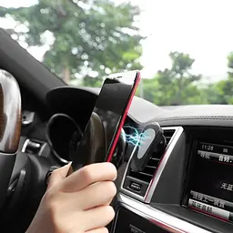 Автотримач Hoco CA37 Air Outlet Multi-function Magnetic Mount Black-Gray [38575] - мініатюра 3