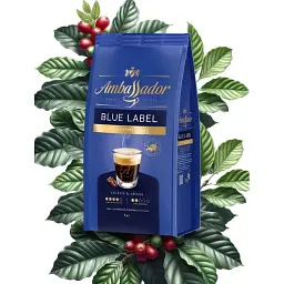 Кава в зернах Ambassador Blue Label 1 кг (55420) - мініатюра 3