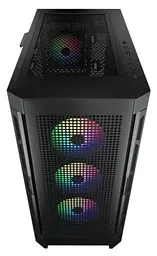 Корпус Cougar Duoface Pro RGB Black, без БЖ, ATX / Micro ATX / Mini ITX, USB 3.0 x2, USB 2.0 x1, Type-C Gen 2, RGB підсвічування, 4x120 ARGB, загартоване скло, 240x496x465 мм - мініатюра 5