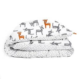 Дитяча постільна білизна Cosas BAMBI 110х140см (Bambi_GreyBlots_140) - мініатюра 4