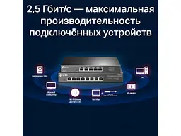 Комутатор TP-LINK TL-SG105-M2 некерований - мініатюра 4