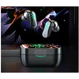 Бездротові навушники Lenovo XT82 TWS Bluetooth чорні - мініатюра 3