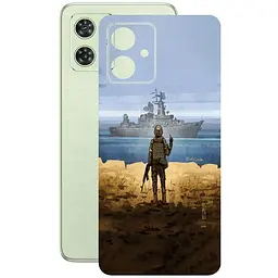 Защитная пленка StatusSKIN для Motorola Moto G54 5G Корпус Винил Корабль
