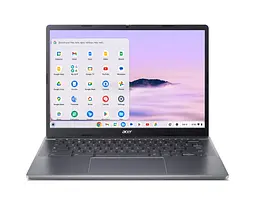 Ноутбук Acer Chromebook Plus CB514-4H 14' FHD IPS, Intel i3-N305, 8GB, F512GB, UMA, ChromeOS, сірий (NX.KUZEU.001) - мініатюра 10