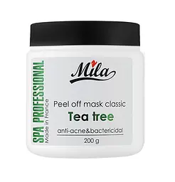 Альгінатна маска анти-акне для обличчя з екстрактом чайного дерева Mask peel-off Tea Tree Mila Perfect 200 г