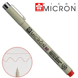 Лінер Sakura PIGMA MICRON (0.2), 0,3 мм червоний
