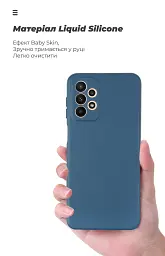 Чехол ArmorStandart ICON для Samsung A23 (A235)/A23 5G (A236) Camera cover Dark Blue - миниатюра 7