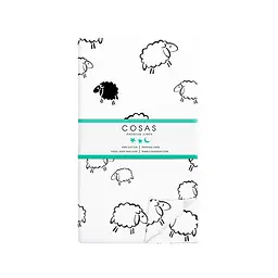 Підковдра полуторна 145х210 SHEEP DARK BLACK COSAS (4822052281765) - мініатюра 4