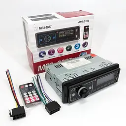 Автомагнітола MP3 3887 ISO 1DIN - мініатюра 5