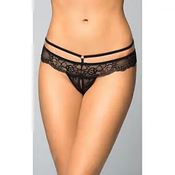 Жіночі стрінги - Tongs 2475 - black, M/L SoftLine 5591247517 89589