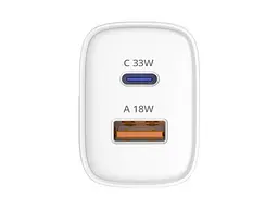 Мережевий зарядний пристрій Sigma mobile X-power 33 W White (PS33-01) - мініатюра 5