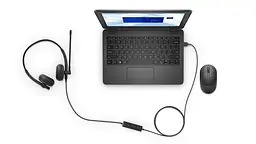 Гарнітура Dell Wired Headset - WH125, чорний - мініатюра 6