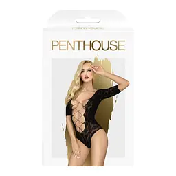 Боді Penthouse Lingerie Salute Me XL чорний - мініатюра 3