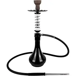 Кальян Trumpet Hookah Rider S White (колба Drop Black) - мініатюра 2