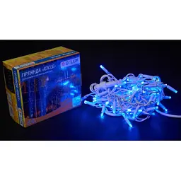 Гірлянда Delux ICICLE 75 LED 2 x 0.7 м IP44 EN Синій/білий (90016592) - мініатюра 2