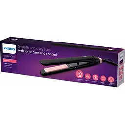 Випрямляч для волосся Philips StraightCare Essential чорний (BHS378/00) - мініатюра 4