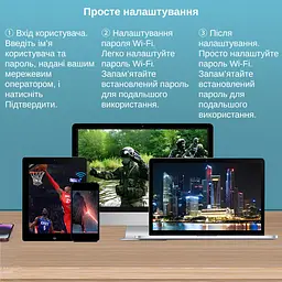 Маршрутизатор XON SmartLink X300S5 300Мбіт/с 2.4 ГГц Білий (CNSWSW024403W 4098) - мініатюра 12