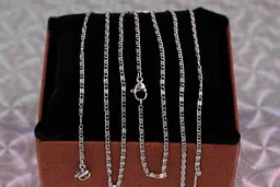 Цепь Xuping Jewelry улитка 50 см 2 мм серебристая