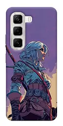 TPU чохол Demsky The witcher ciri для Infinix Hot 50 4G