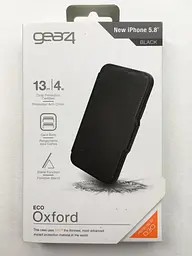 Протиударний чохол-книжка з відділенням для кредитних карток/прав GEAR4 Oxford Folio для iPhone 11 Pro (5.8") Black - мініатюра 7