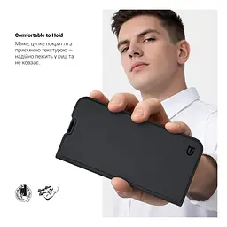 Чехол-книжка для Infinix Note 50 Pro Plus 5G, OneFold Case, черный, из экокожи (PU) и TPU, с магнитом, с подставкой и отделением для карт, трансформируется в подставку, противоударный, защита всего корпуса, ArmorStandart (ARM85167) - мініатюра 5