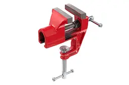 Тиски ручні слюсарні міні Intertool 50 мм HT-0056 - мініатюра 2