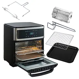 Аерофритюрниця 8 в 1 аеродуховка 13 л Adler AD 6309 2500 Вт - мініатюра 2