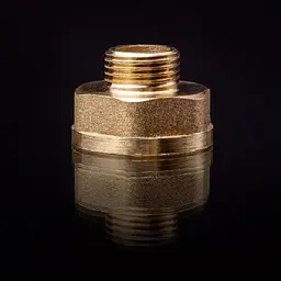 Перехідник Lexline К.0610-В 1/2"х1 1/4" НВ посилений латунь 30412 - мініатюра 2