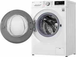 Пральна машина LG з фронтальним завантаженням F2V5GS0W, 8,5кг, 1200, A+++-30%, Пар, глибина 47см, Дисплей, Інвертор, Білий (F2V5GS0W) - мініатюра 5