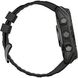 Смарт-годинник Garmin Fenix 8 AMOLED Sapphire 51mm Carbon Gray DLC Titanium with Black/Pebble Gray Silicone Band (010-02905-20/21/63) [115087] - мініатюра 5