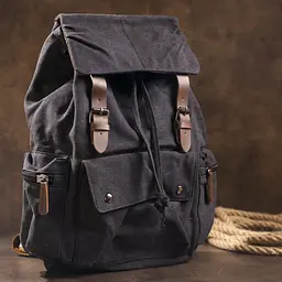 Рюкзак текстильний похідний Vintage 42х29х19 см sum0013910 - мініатюра 5
