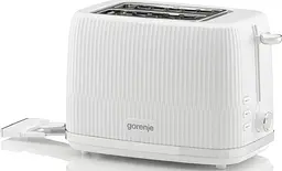 Тостер Gorenje 850 Вт пластик/метал білий - мініатюра 4