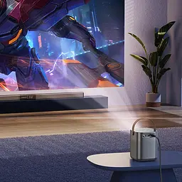 Проектор Hoco DT4 Smart full autofocus 720P (Android version) Metal grey - мініатюра 5