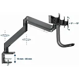 Настільне кріплення для монітора Gembird MA-DA3-03 [107986] - мініатюра 6